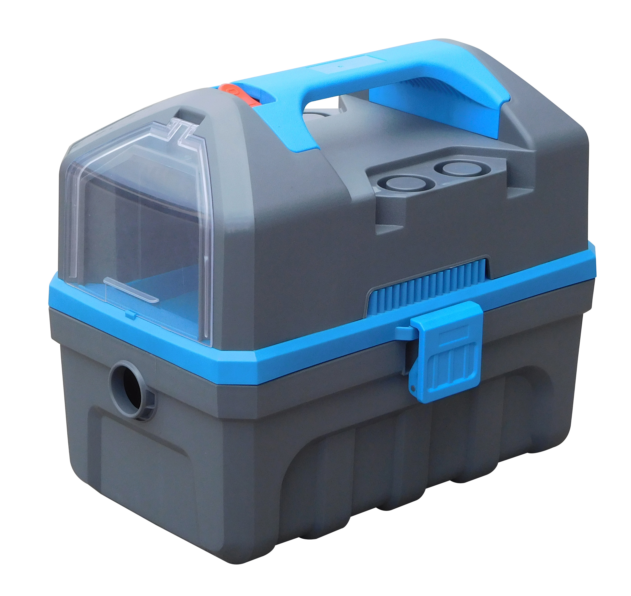 Aspiradora en seco y húmedo de iones de litio con batería inalámbrica de tanque de plástico de 205-10L